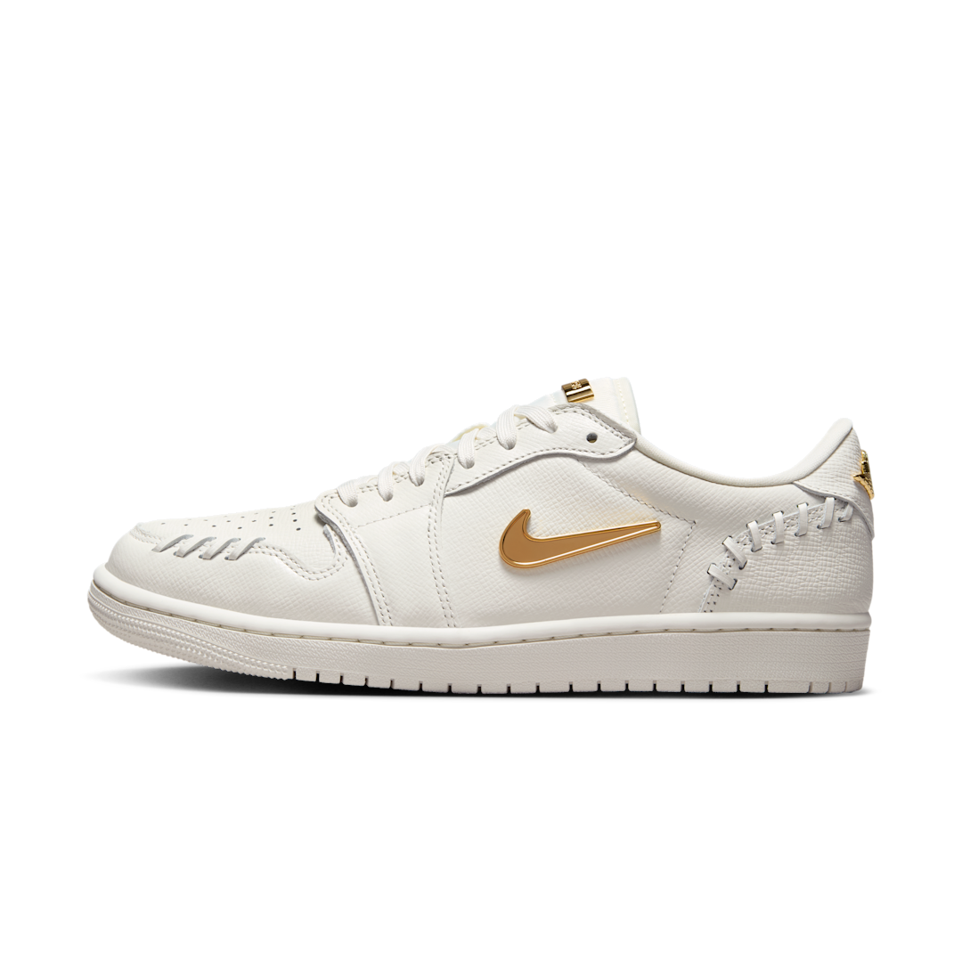 Air Jordan 1 Low Method of Make Sail Metallic Gold, Sail/Metallic Gold (FN5032-100)