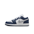 Air Jordan 1 Low Midnight Navy Wolf Grey
