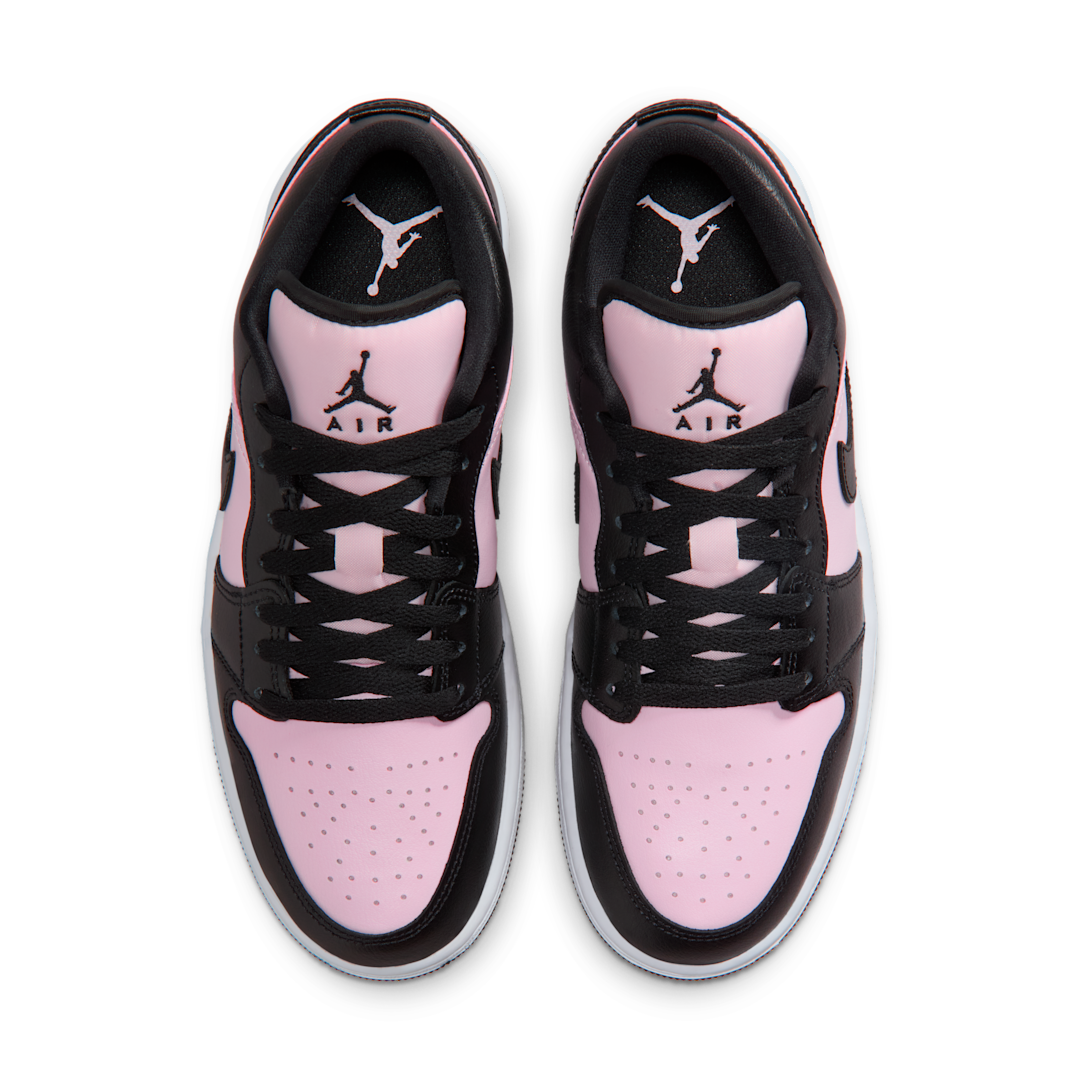 Air Jordan 1 Low Pink Foam Black, Pink Foam/White/Black (IO3394-663)