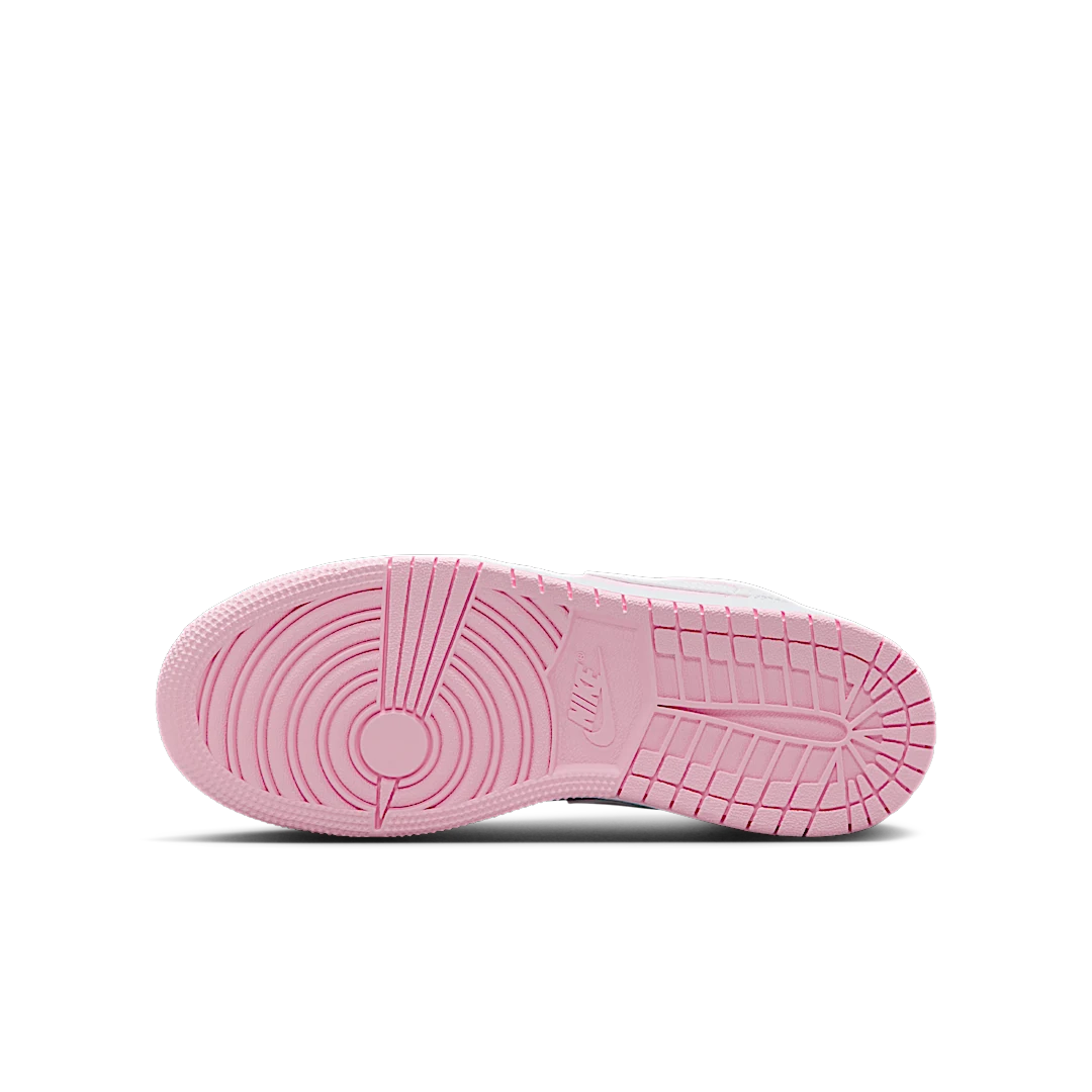 Air Jordan 1 Low Pink Foam Fire Red White, Pink Foam/Fire Red/White (553560-608)