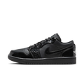 Air Jordan 1 Low SE Patent Elephant Black