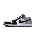 Air Jordan 1 Low SE White Fire Red Black Matte Silver
