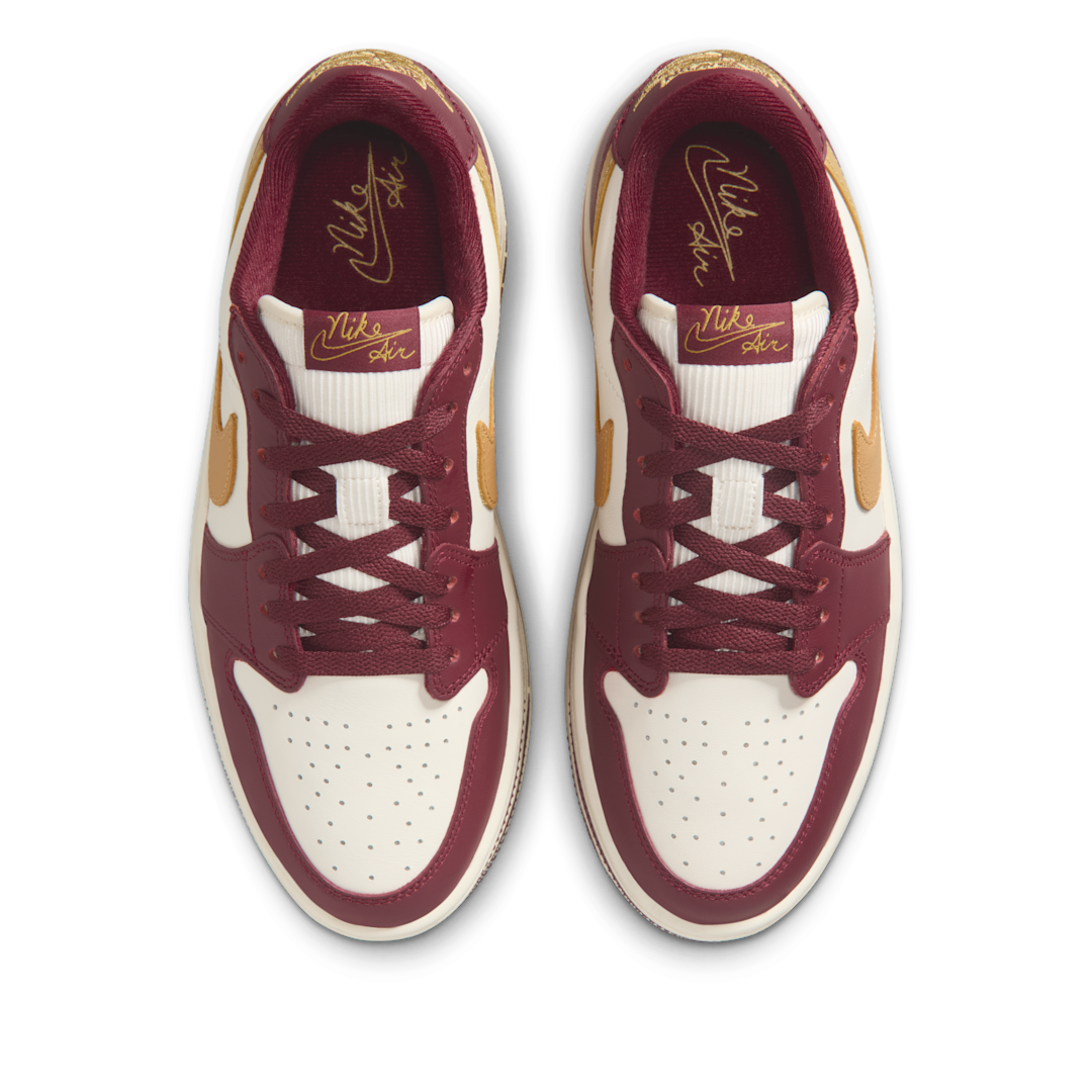 Air Jordan 1 Low Triple Stack Team Red Pale Ivory - Sneak