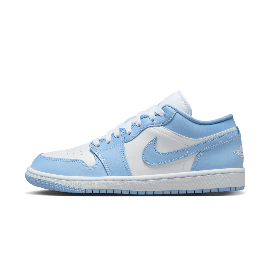 Air Jordan 1 Low White Aluminum, White/Aluminum (DC0774-142)