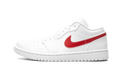 Air Jordan 1 Low White University Red