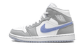 Air Jordan 1 Mid Wolf Grey Aluminum