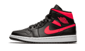 Air Jordan 1 Mid Black Siren Red