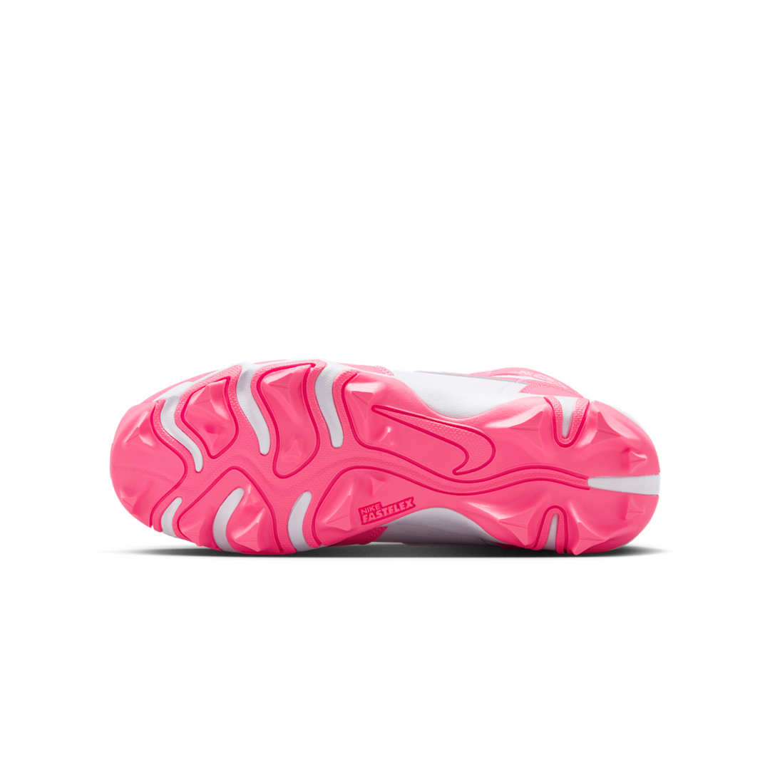 Air Jordan 1 Mid Cleat White Digital Pink - Sneak