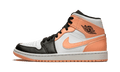Air Jordan 1 Mid Arctic Orange Black Toe