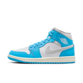 Air Jordan 1 Mid Dark Powder Blue White Sail Neutral Grey