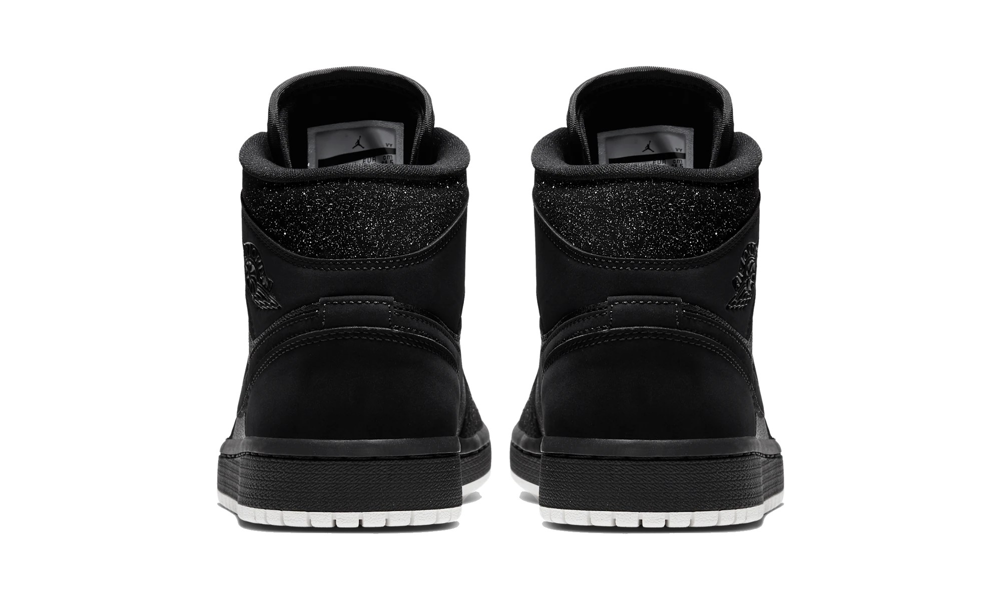 Air Jordan 1 Mid Glitter Black