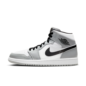 Air Jordan 1 Mid Light Smoke Grey