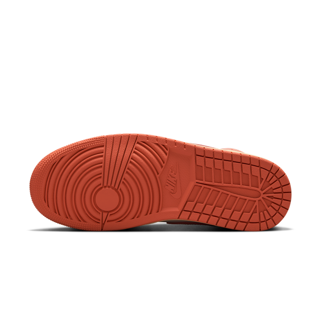 Air Jordan 1 Mid Madder Root, Sail/Madder Root/Muslin/Light Madder Root (BQ6472-180)