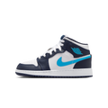 Air Jordan 1 Mid Obsidian Dark Powder Blue