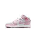 Air Jordan 1 Mid Pink Foam Fire Red