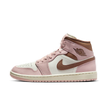 Air Jordan 1 Mid Pink Oxford Brown