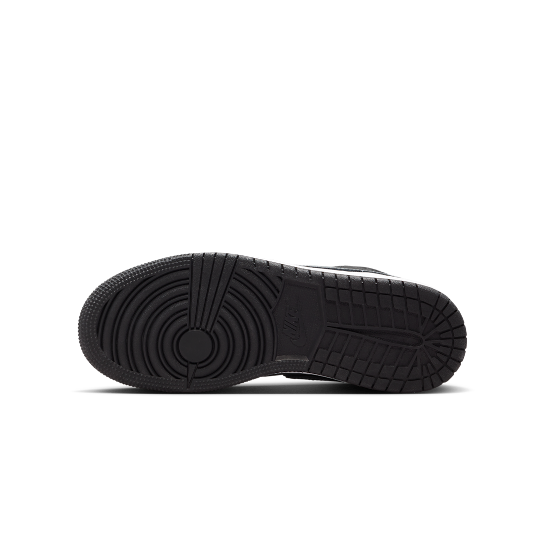 Air Jordan 1 Mid SE BG Black White - Sneak