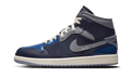 Air Jordan 1 Mid SE Craft Obsidian French Blue Ashen Slate White
