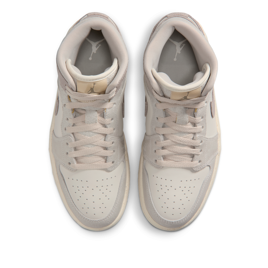 Air Jordan 1 Mid SE Light Iron Ore Enigma Stone - Sneak