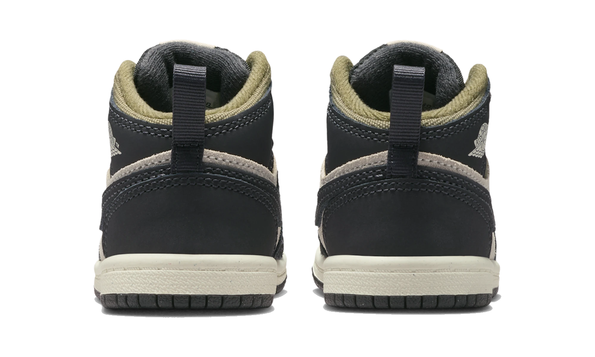 Air Jordan 1 Mid SE Off Noir Medium Olive (TD)