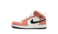 Air Jordan 1 Mid SE Orange Suede (PS)
