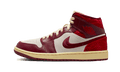 Air Jordan 1 Mid SE Tiki Leaf Team Red