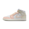 Air Jordan 1 Mid SE White Sea Glass Glacier Blue Guava Ice