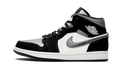 Air Jordan 1 Mid Satin Grey Toe