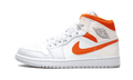 Air Jordan 1 Mid Starfish Pure Platinum