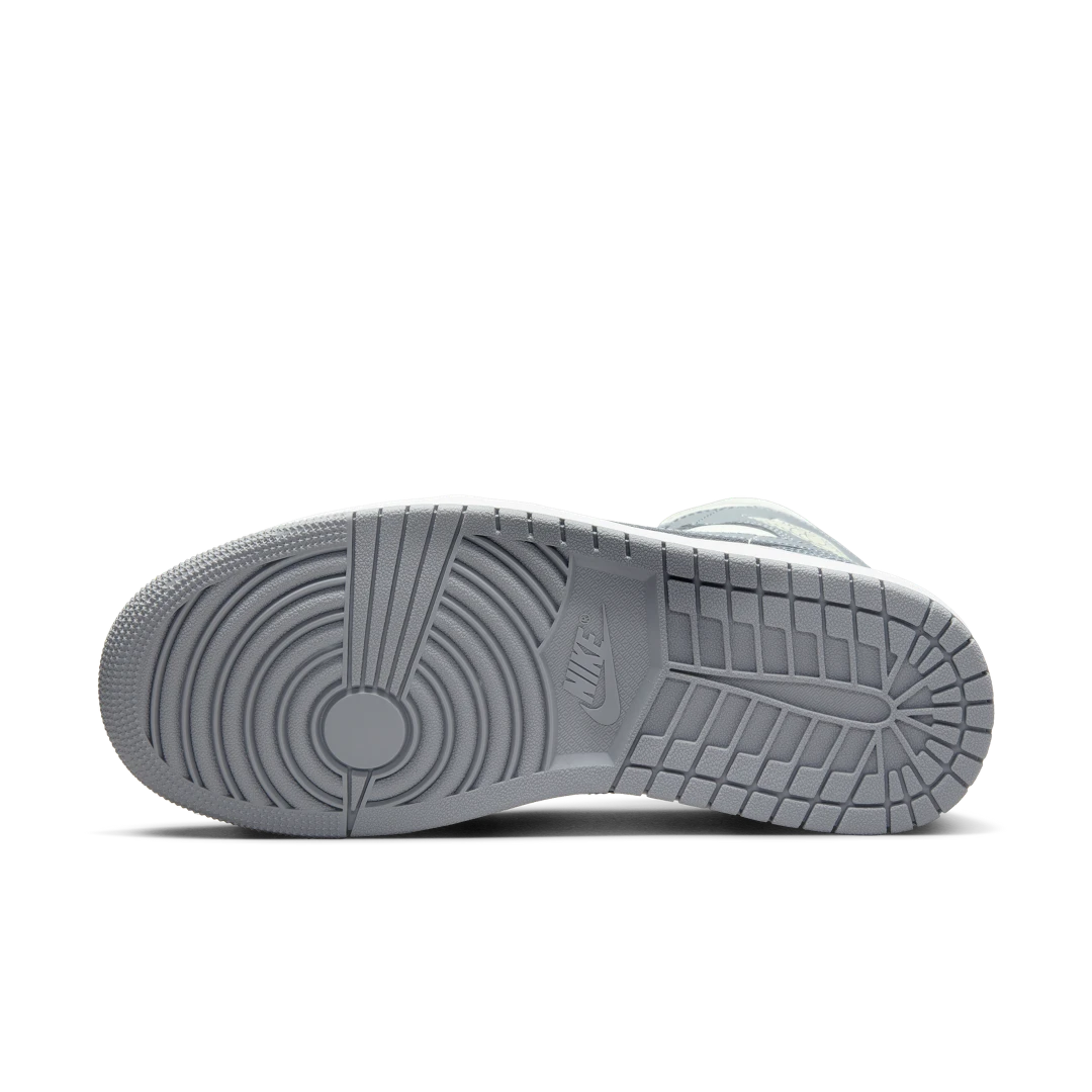Air Jordan 1 Mid Stealth, Sail/Stealth-White (BQ6472-115)