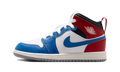 Air Jordan 1 Mid True Blue Varsity Red (PS)