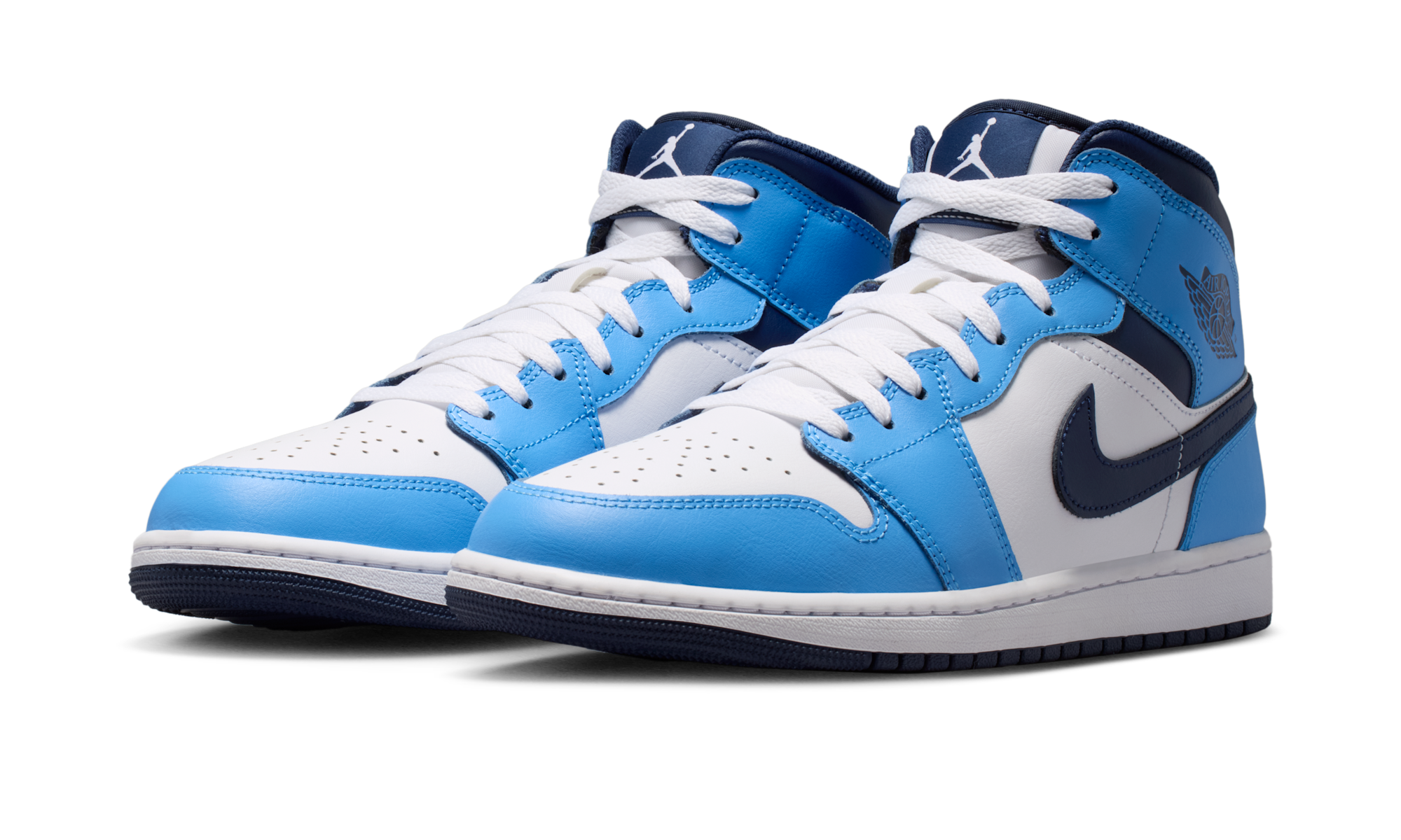 Air Jordan 1 Mid University Blue Midnight Navy