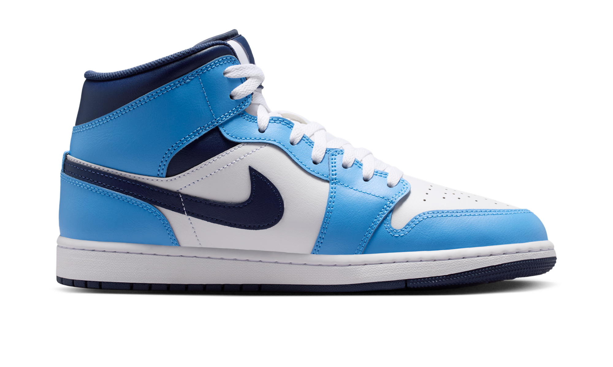 Air Jordan 1 Mid University Blue Midnight Navy