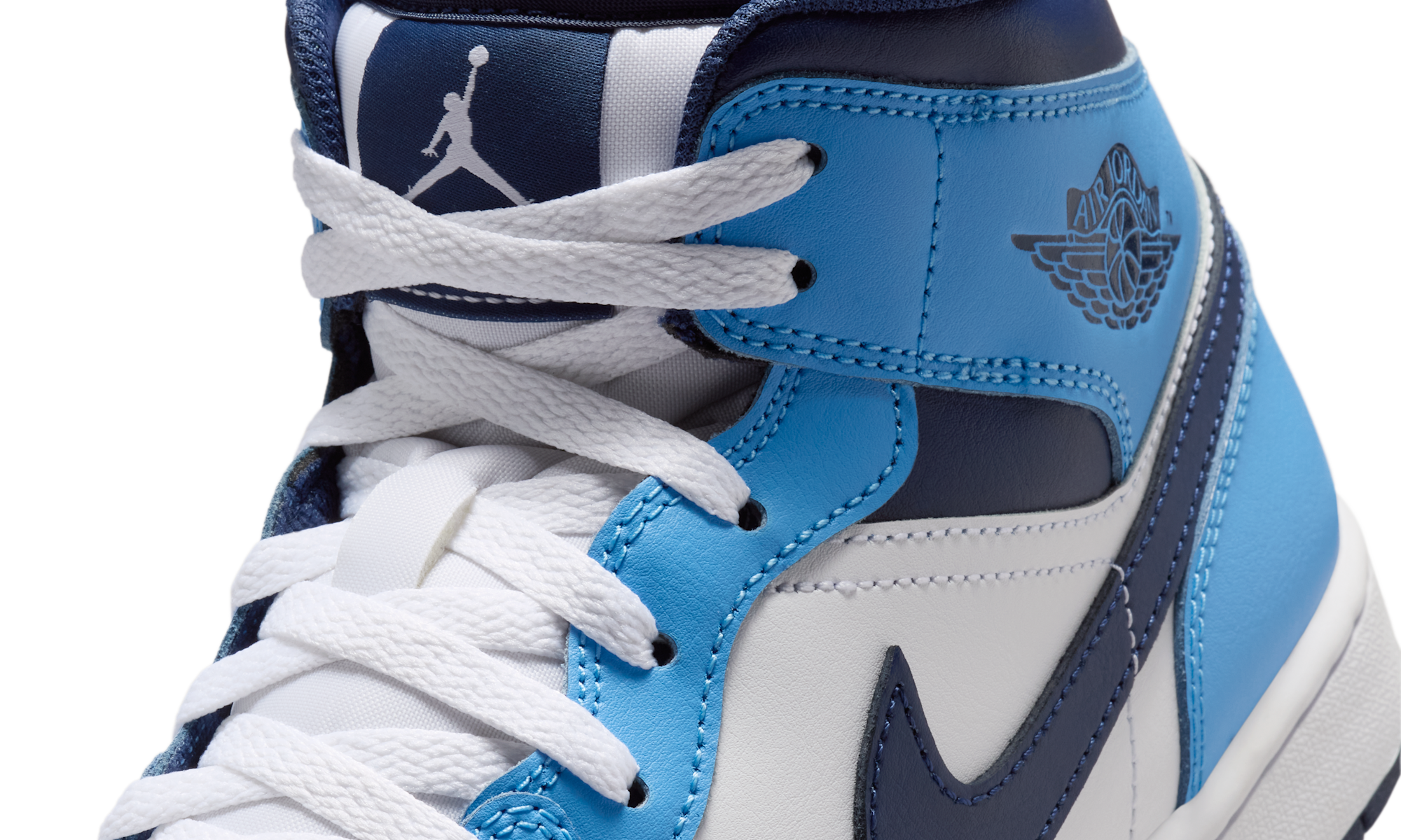 Air Jordan 1 Mid University Blue Midnight Navy