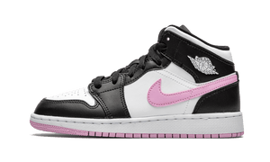 Air Jordan 1 Mid White Black Light Arctic Pink