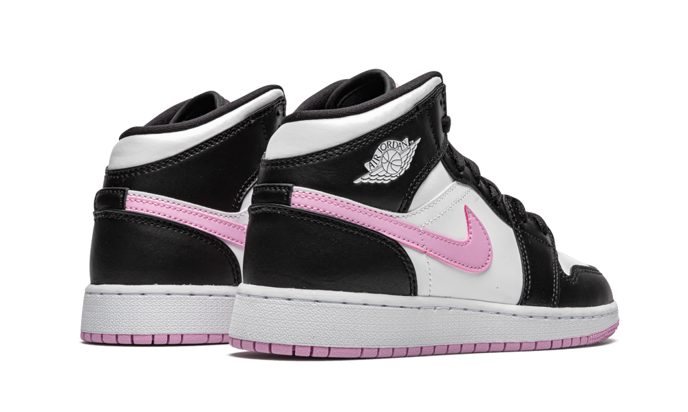 Air Jordan 1 Mid White Light Arctic Pink