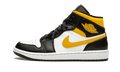 Air Jordan 1 Mid White Pollen Black