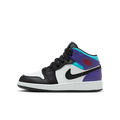 Air Jordan 1 Mid White True Red Aquamarine Black