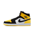 Air Jordan 1 Mid Yellow Toe Black