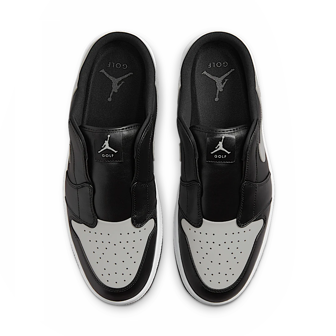 Air Jordan 1 Mule Golf Shadow, Black/White/Medium Grey (FJ1214-003)