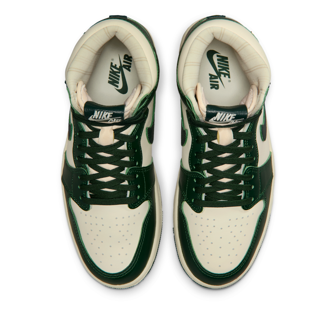Air Jordan 1 Retro High Fir Pro Green, Pale Ivory/Pro Green/Fir/Coconut Milk (FD2596-101)