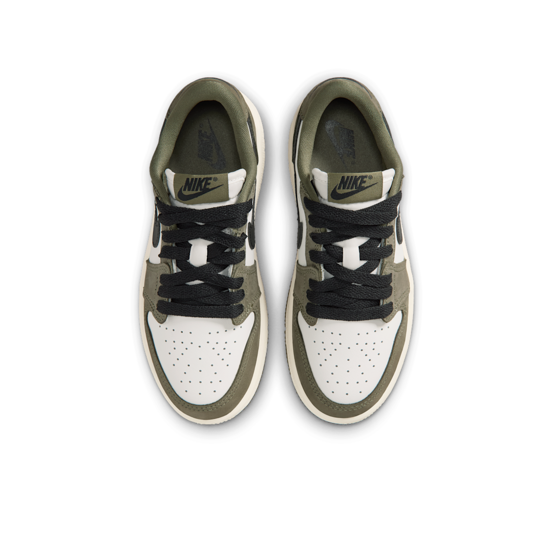 Air Jordan 1 Retro Low 'Medium Olive and Summit White' Medium Olive/Summit White/Sail/Black