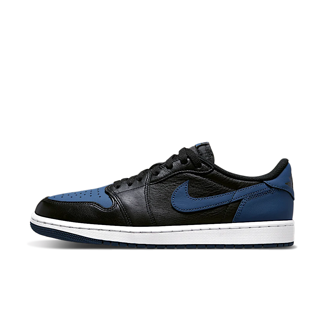 Air Jordan 1 Retro Low OG Mystic Navy, Black/Mystic Navy-White (CZ0790-041)