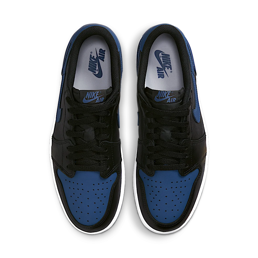 Air Jordan 1 Retro Low OG Mystic Navy, Black/Mystic Navy-White (CZ0790-041)