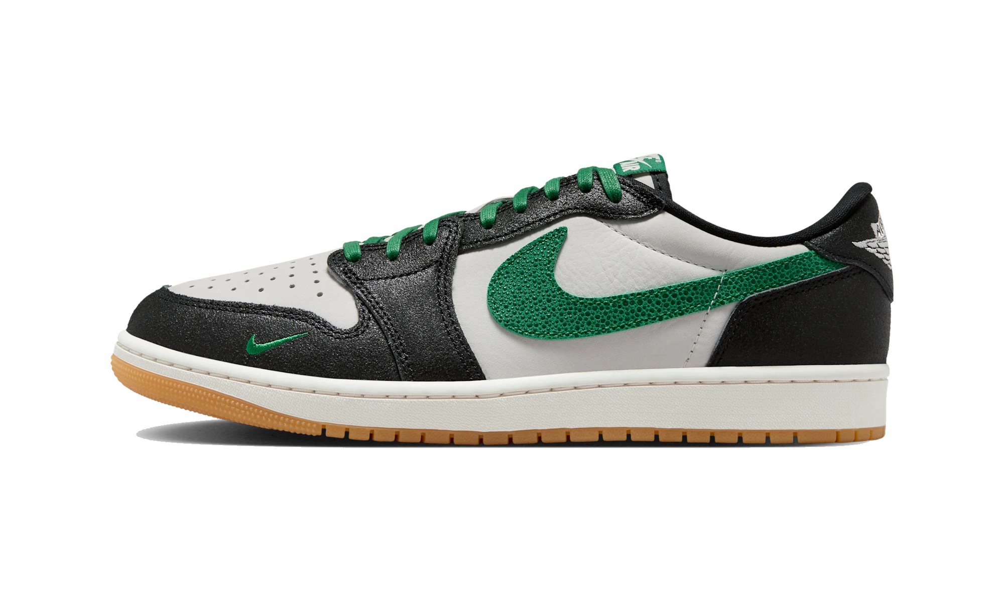 Air Jordan 1 Retro Low OG Phantom Pine Green