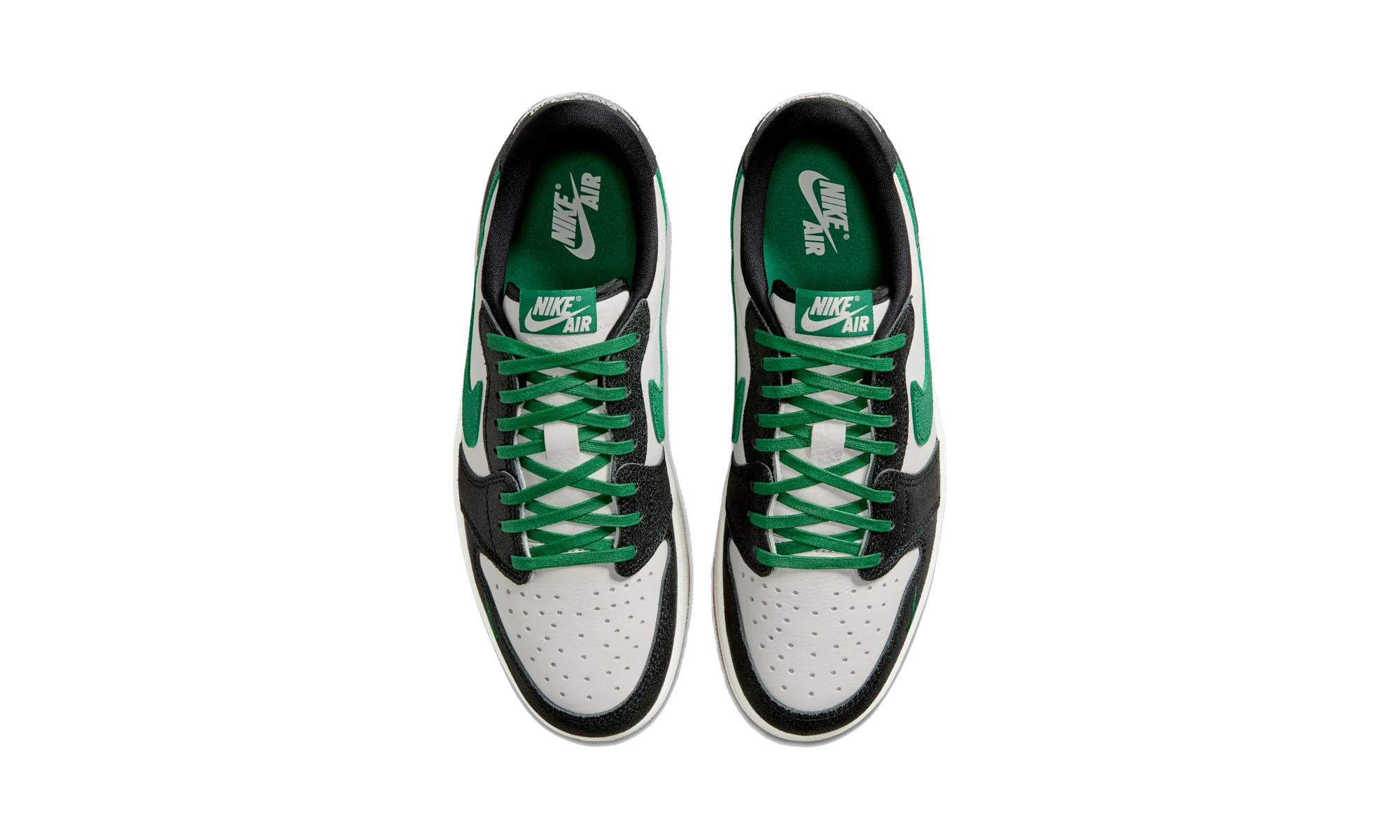 Air Jordan 1 Retro Low OG Phantom Pine Green
