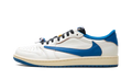 Air Jordan 1 Retro Low OG SP Fragment x Travis Scott Sail Military Blue