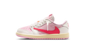 Air Jordan 1 Retro Low OG SP Travis Scott Sail Tropical Pink (PS)