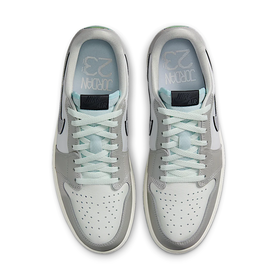 Air Jordan 1 Retro Low OG Year of the Snake (2025), Summit White/Photon Dust-Barely Green (HF3144-100 / HF3207-100)