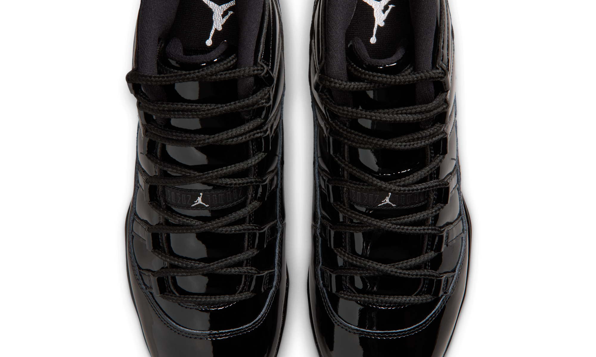 Air Jordan 11 Mid TD Cleat Patent Black